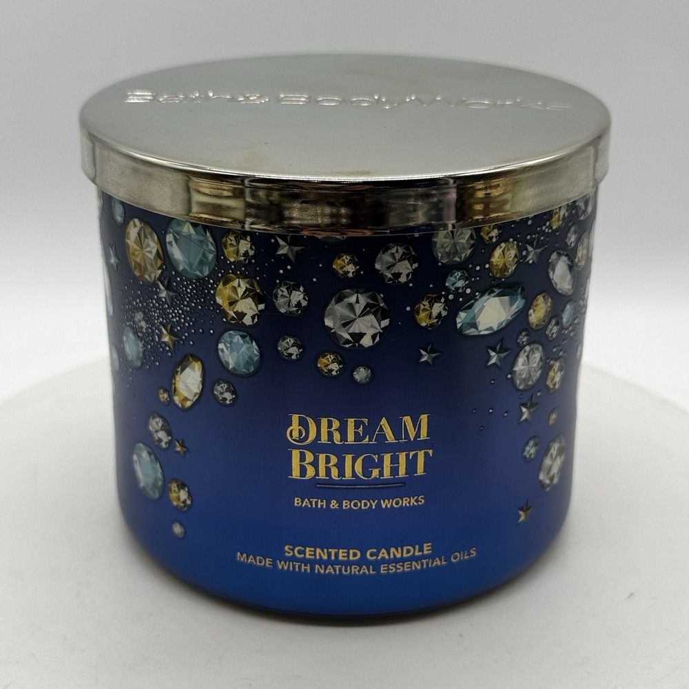 Dream Bright Bath & Body Works 14.5 Oz. 3 Wick Candle Orchid Berry Scented NEW